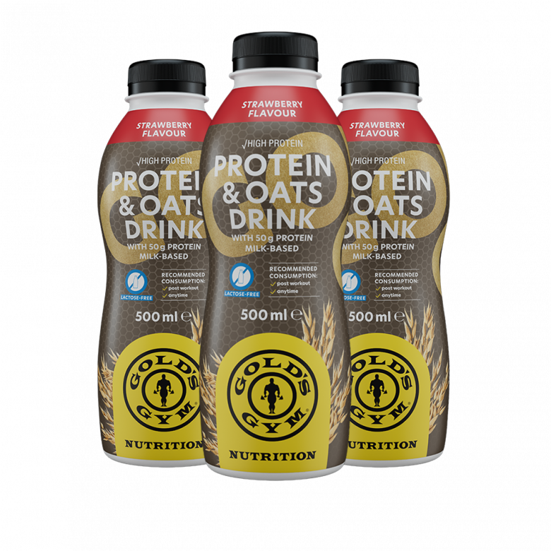 Gold's Gym Nutrition Protein & Oats Drink 12er Pack