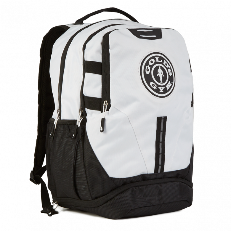 Gold's Gym Fittech Backpack Weiß